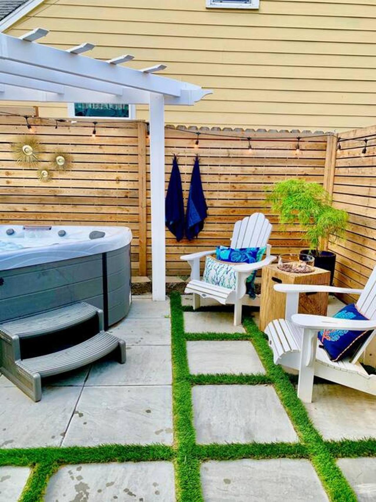 Private New Garden Apartment W Hot Tub Camas エクステリア 写真